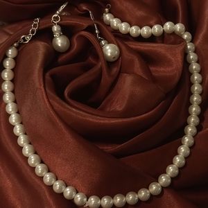 Pearl Jewelry Set